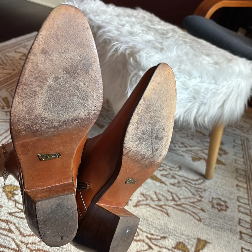🤎Men’s Vintage Jean Pier Clemente Leather Boots